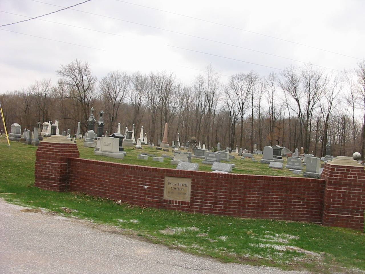 Union Chapel Cemetery, Indiana Cemetery, Chapel, Union